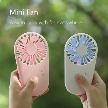 

2020 New Style Mini Pocket Fans USB Rechargeable Handheld Fans Student Outdoors Portable Small Fan Air Cooler Ventilador