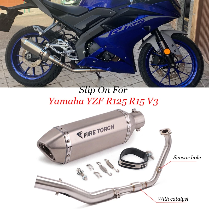 R15 vva v3 用 フルエキマフラー - マフラー