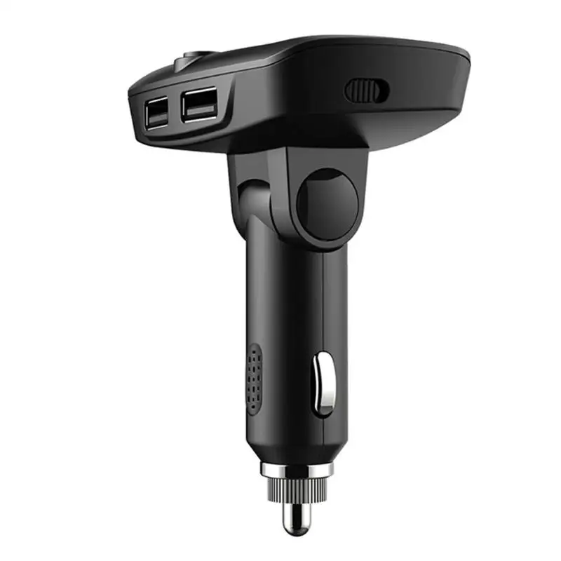 T38 Handsfree 12-24 В 3.1A автомобильное зарядное устройство MP3 музыкальный плеер светодиодный fm-передатчик черный портативный удобный