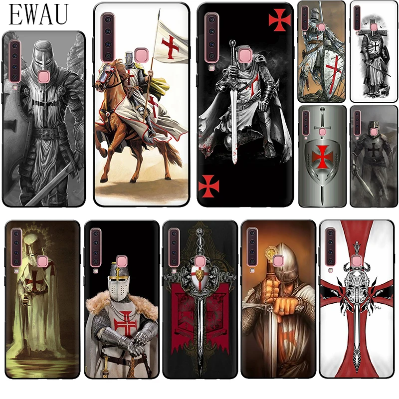 Силиконовый чехол для телефона EWAU Templar Knight Samsung A2 Core A5 A6 plus A7 A8 A9 A10s 20s 20E 30s 40s 50s 60 70S |