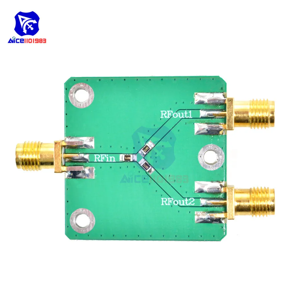 Разветвитель мощности diymore DC-5G RF микроволновый резистор радиочастотный модуль