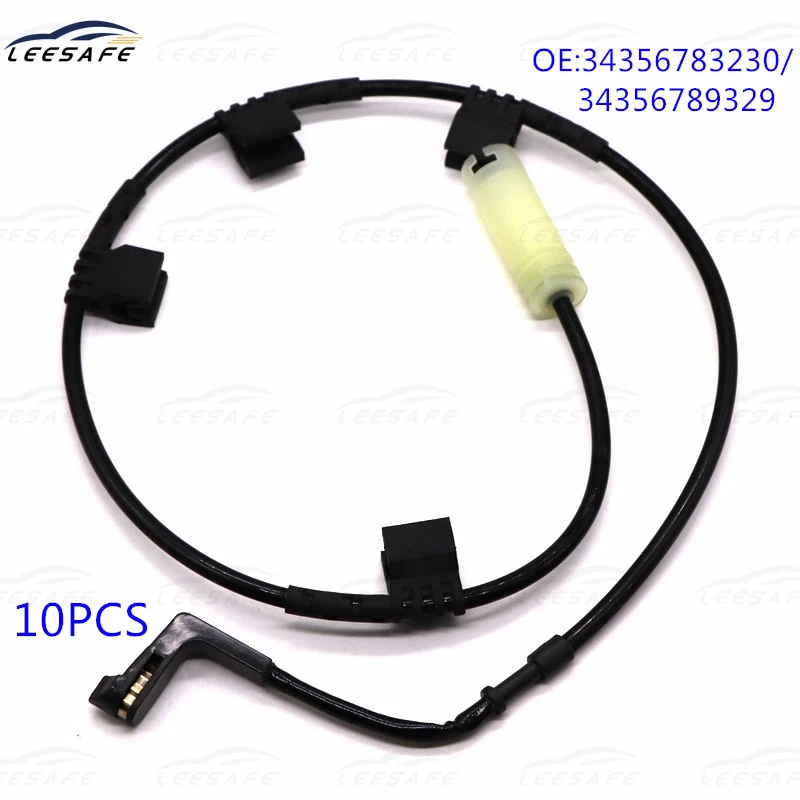 10PCS Front Brake Pad Wear Sensor for BMW Mini Cooper R55 R56 R57 Brake Alarm Sensing Line NO 34356783230 34356789329