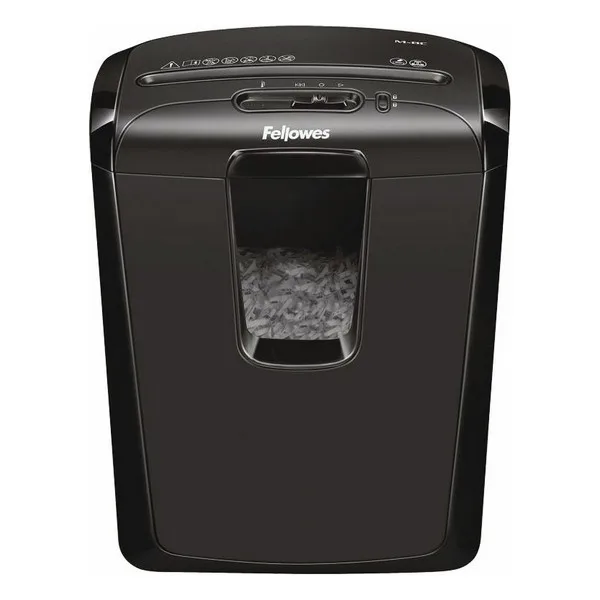 Micro-Cut Paper Shredder Fellowes M-8C 15 L 8 Sheets Black | Компьютеры и офис