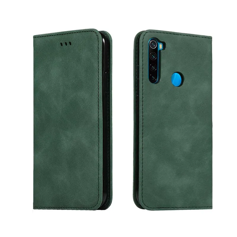Роскошный кожаный флип-чехол для Xiaomi Redmi Note 8 7 6 Pro чехлы-бумажники K20 8A 7A магнитный