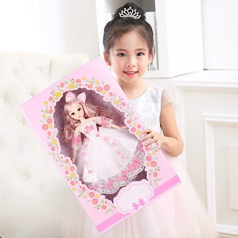 Милая кукла 36 см можно говорить развивающая игрушка костюм принцессы с свадебным