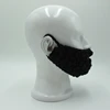Handmade Knitted Funny Fake Beard Man Face-warmer Cap High Quality Winter Beanie Hat For Christmas Halloween Costume Party 4
