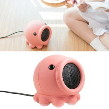 

Octopus Design Mini Electric Heater Portable Space Home Office Winter Warmer Fan Air Heater