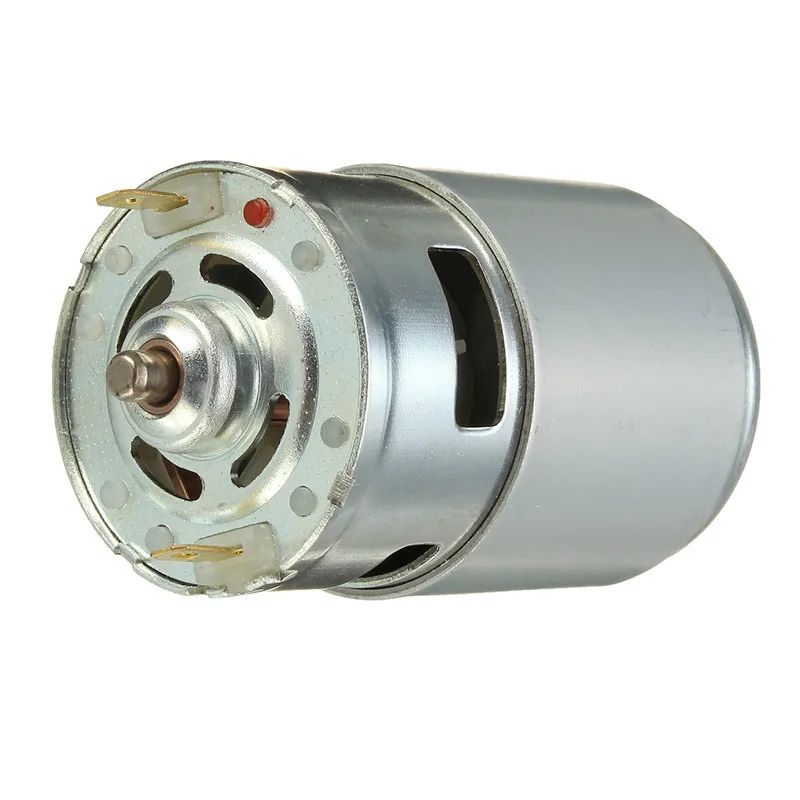 Лидер продаж 775 DC мотор-редуктор постоянного тока 12 V-36 V 3500-9000 об/мин шариковый подшипник большой высокий крутящий момент Мощность низкая Шум электронный компонент мотор