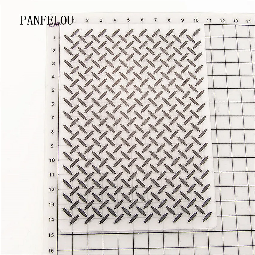 PANFELOU 10,5x14,8 см Slash сетка папки для тиснения пластик для скрапбукинга DIY шаблон помадка торт фотоальбом изготовление карт