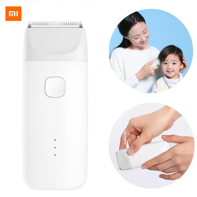 XIAOMI Mijia MITU Детские машинки для стрижки волос IPX7 водонепроницаемый электрический триммер для стрижки волос тихий двигатель для детей