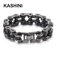 Байкер Панк ювелирные изделия из нержавеющей стали дружба панк велосипедный браслет мужской браслет браслеты цепь мотоцикла ювелирные изделия подарочные браслеты