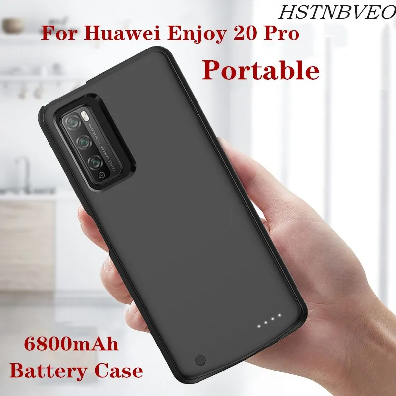 

External Power Bank Battery Charger Cases for Huawei Enjoy 20 Pro Portable Charging Power Case For Enjoy 20 Pro Battery Case