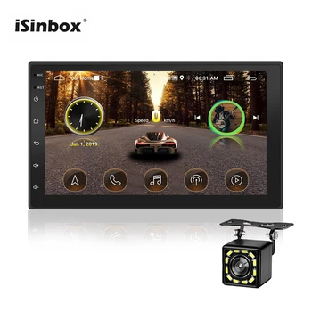 

ISINBOX Android Car Radio for VW Volkswagen Toyota Hyundai Autoradio Car Stereo GPS Wifi MirrorLink Radio 2 Din Bluetooth Radio