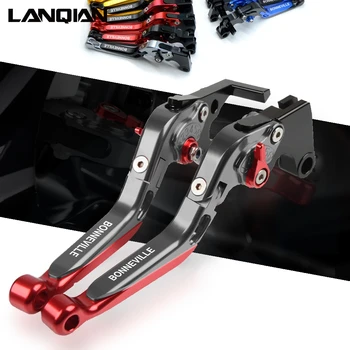 

For TRIUMPH BONNEVILLE NEGRO Motorcycle Adjustable Extendable Foldable Brake Clutch Levers BONNEVILLE NEGRO 2016 2017 2018