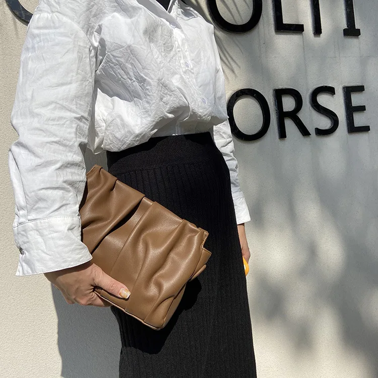 

Women Handbag Luxury Handbags Women Bags Designer Genuine Leather Purses and Handbags Casual Satchels Women Solid Clutch Bag