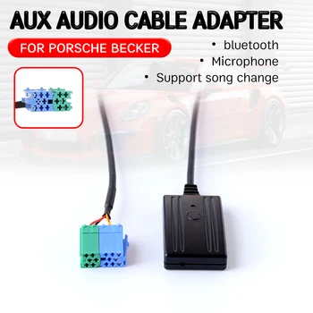 

For Porsche Becker Mexico Traffic Pro DTM bluetooth Aux Receiver Cable Adapter Hands-free Hifi aux module wireless aux interface