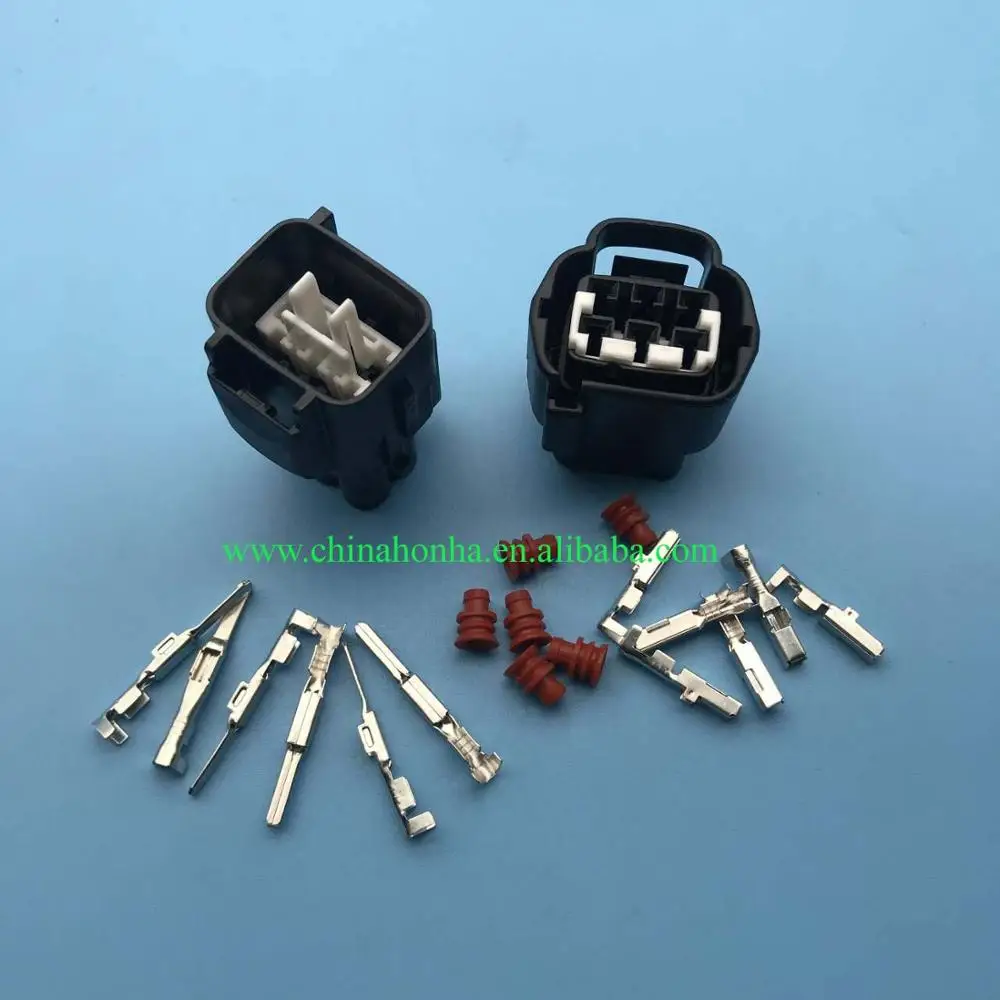 5 шт. оригинальная часть 6pin черный педаль акселератора дроссельной заслонки штекер Женский MG651104-5 MG641107-5 электронный разъем