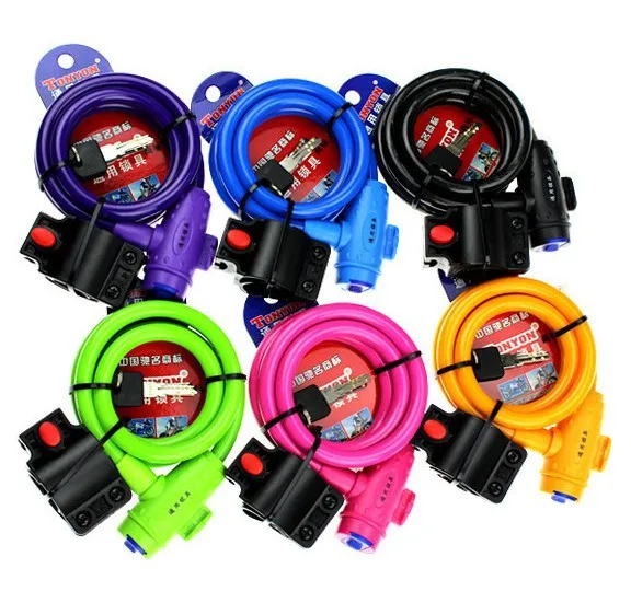

Universal Ty588 Lock Mountain Bike Bicycle Wire Lock Circular Lock Fixed Gear Riding Equipment Accessories