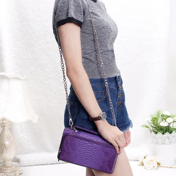 

New Fashion Women's Bag Multifunctional One Shoulder Messenger Bag Chain Bag Snake Pattern Women's Handbag