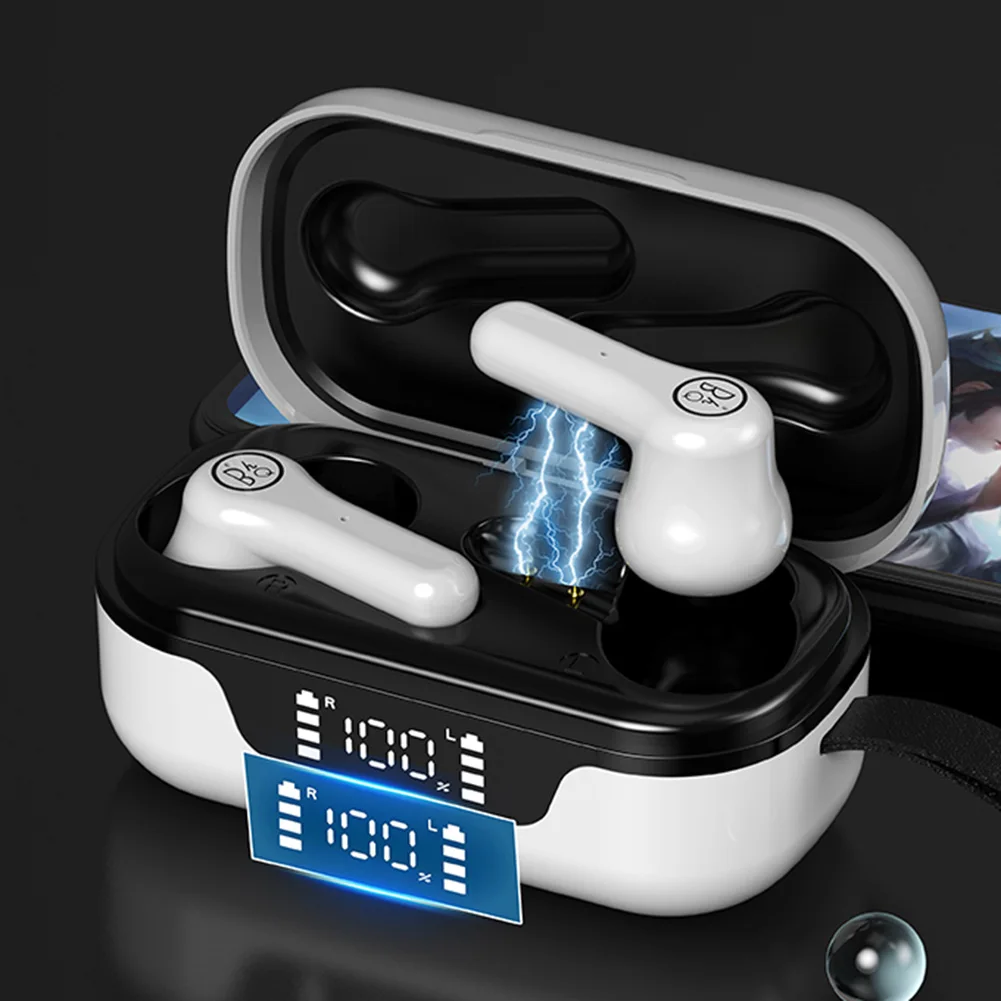 ANC Pro Bluetooth V5 1 Wireless Waterproof Headset with Active Noise Reduction Automatic Pairing Technology Active Noise Reducti