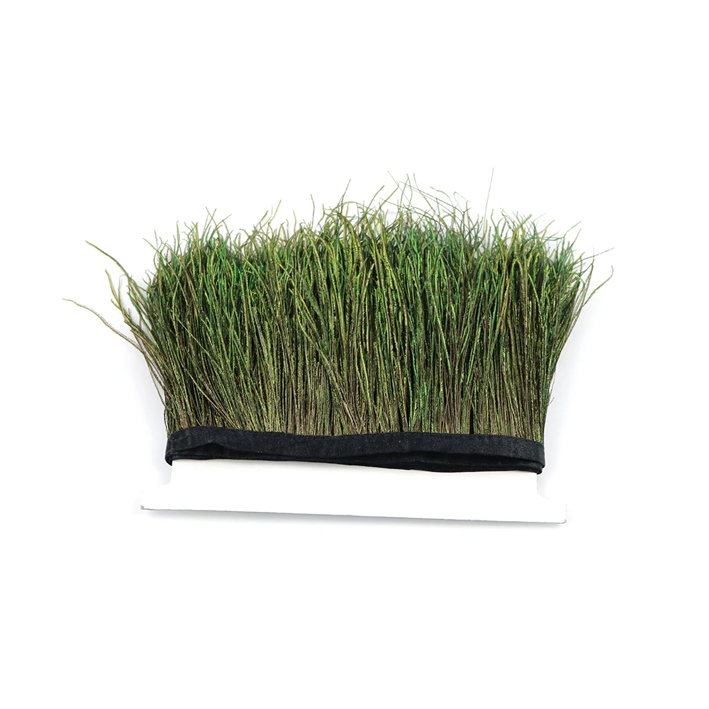 

10Yards Wholesale Beautiful Natural Peacock Feather Trim Width 4-6inch Clothing Decoration Crafts feathers