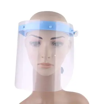 

10 tablets Multipurpose Transparent Removable Protective Anti-saliva Anti Splash Dust-proof Full Face Cover Mask Reusable Frame