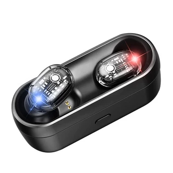 

Bluetooth 5.0 Earphones HiFi Heavy Bass SmartTouch Bliateral Call Headset with Charging Box GDeals