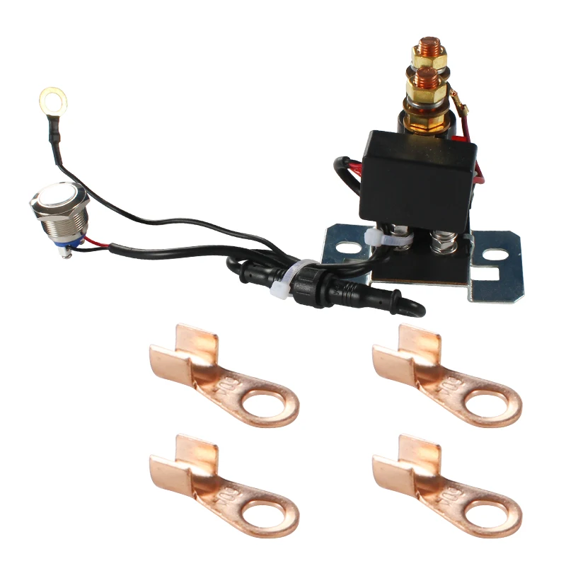 12V/24V 200A Multiple Dual Battery Isolator Applicable for Both Lead Acid and Lithium Batteries Caravan Accessories Camper SUV