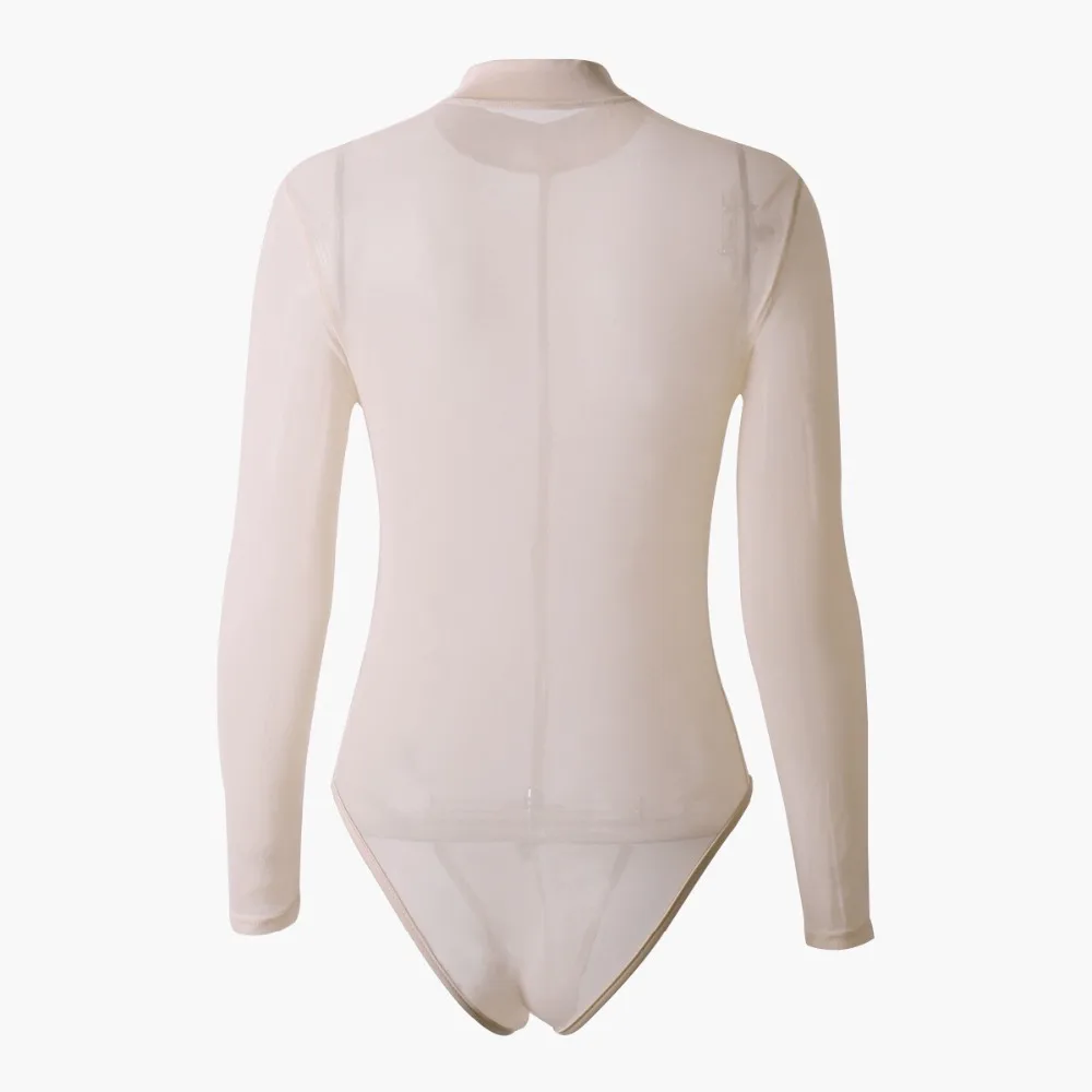 Bkld длинный рукав o-образным вырезом Soild Цвет Bodycon сексуальный клубный комбинезон осень зима Женская мода Повседневная Облегающие боди