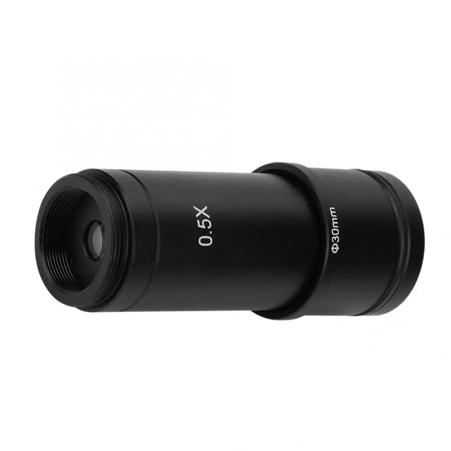 Объектив ПЗС-камеры Адаптер 0.5X C-mount 30/30. 5 мм адаптер для микроскоп, ПЗС окуляр камеры объектива
