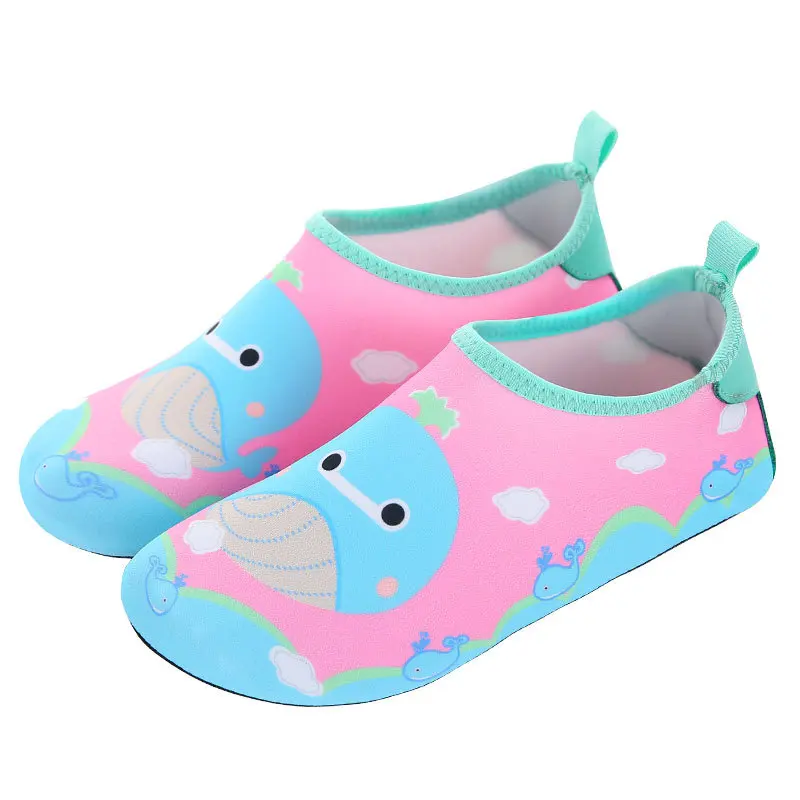 Children Casual Beach Shoes Boys Girls Swimming Wading Shoes Indoor Soft Socks Baby Water Surfing Aqua