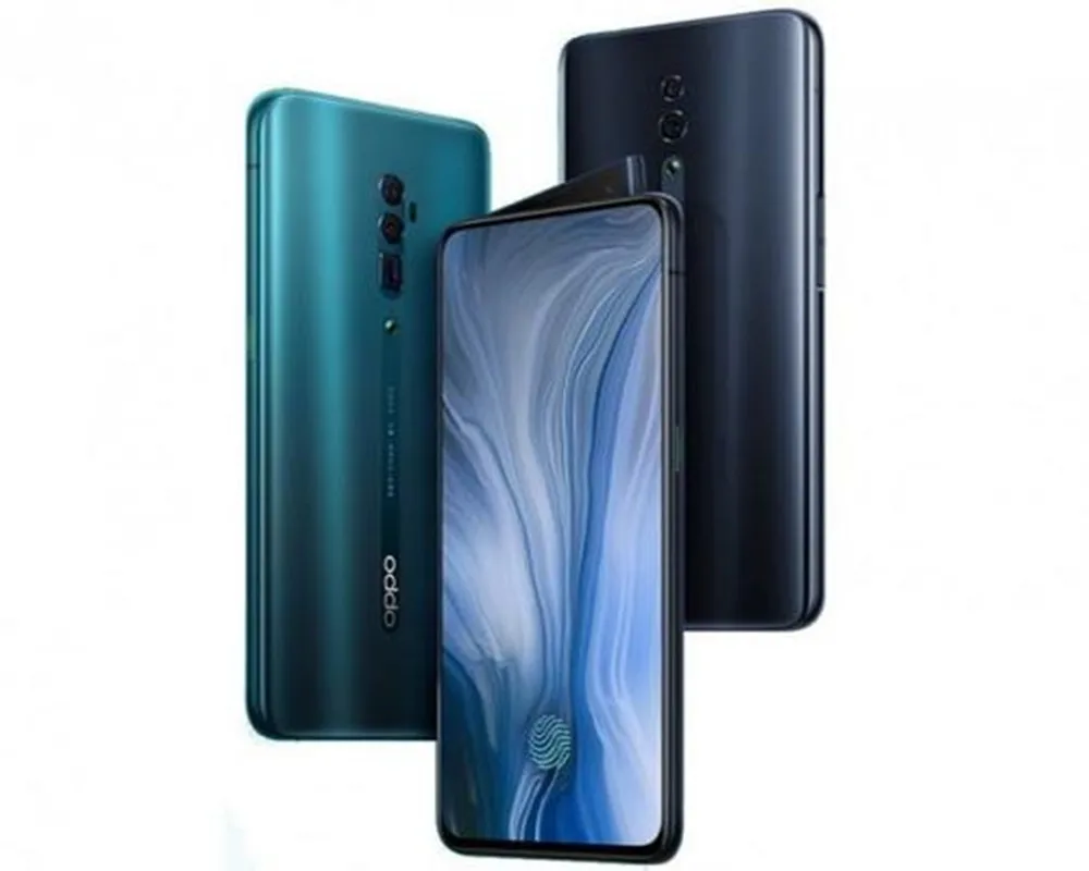 Новый оригинальный OPPO Reno 10x zoom полный экран 6 дюйма NFC Snapdragon 855 Super VOOC восемь ядер 48