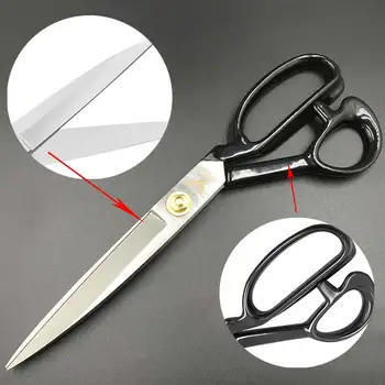 

Prajna Vintage Tailor Scissors Adjustable Rivet Manganese Steel Sewing And Embroidery Scissors Stainless Steel Fabric Cutter