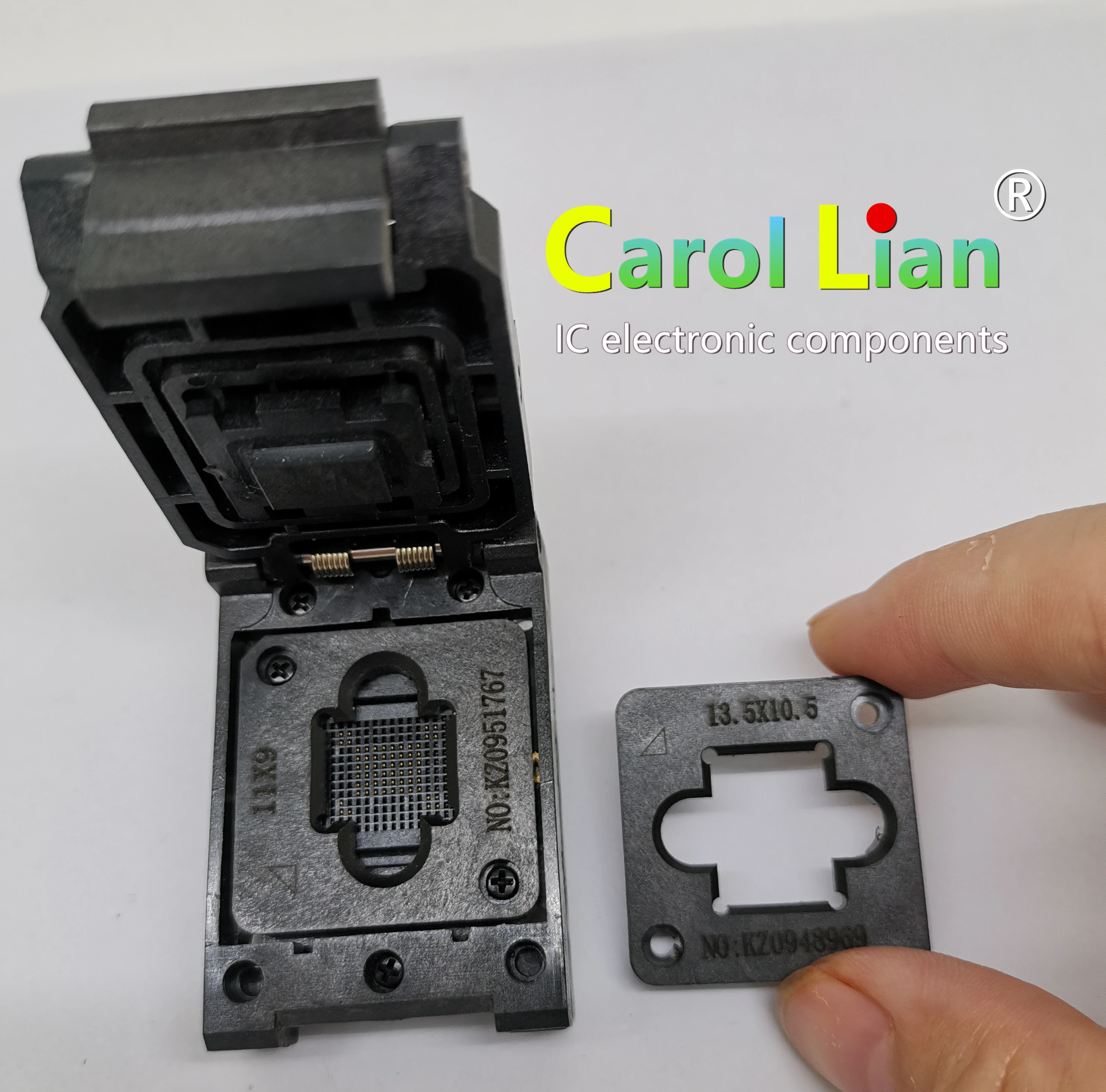 

KZT BGA Flip Probe to 48 Test Stand BGA63 SOCKET Clamshell BGA to 48 Adapter