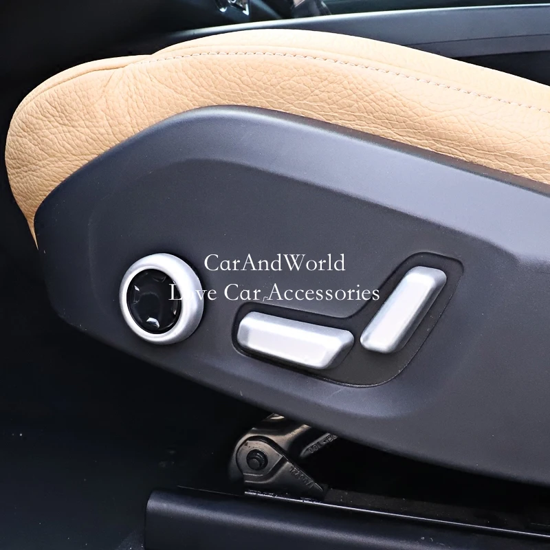 Для Volvo XC40 2017 2020 настраиваемая кнопка переключения переднего сиденья рамка