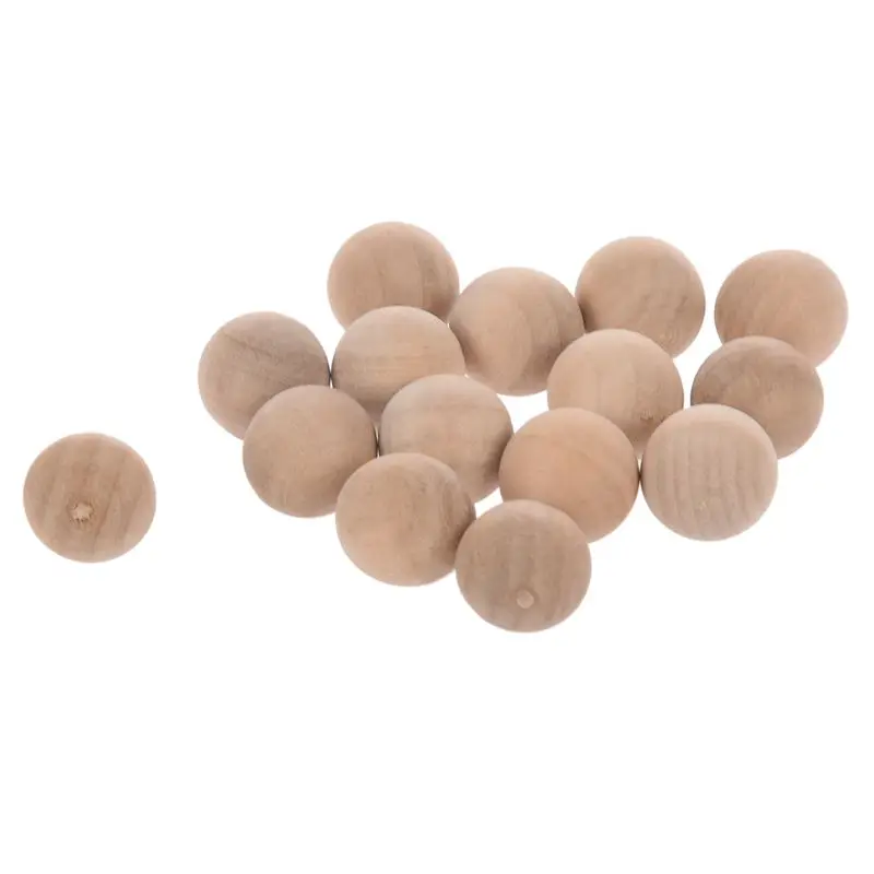 

Wooden balls without bore diameter 15 mm, 15 pieces