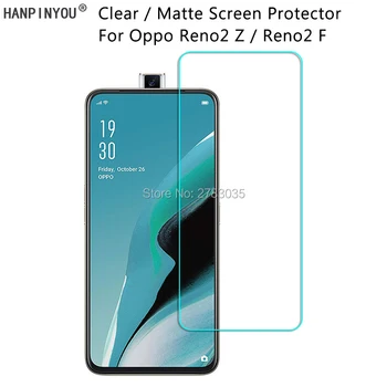 Перейти на Алиэкспресс и купить Для OPPO Reno2 Z F/Reno 2 Z F 2Z ZF прозрачный глянцевый/антибликовый матовый протектор экрана Защитная пленка (не закаленное стекло)