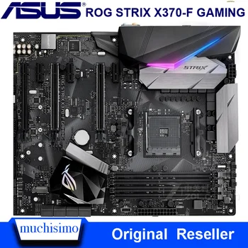 

Socket AM4 Asus ROG STRIX X370-F Gaming Motherboard AMD X370 DDR4 64GB PCI-E 3.0 M.2 Original Desktop Asus X370 Mainboard Used