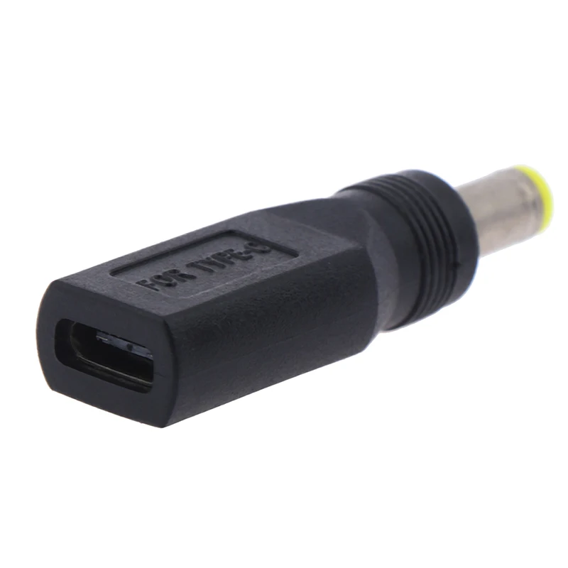 Переходник USB 3 1 Type-C USB-C (гнездо) на 5 59*2 мм (штекер) для зарядки постоянного тока |