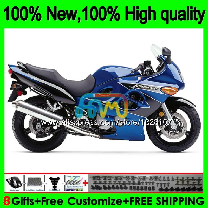 Корпус для SUZUKI Катана GSXF750 2003 2004 2005 2006 2007 34BS. 87 GSXF 750 600 GSX600F GSXF600 Синий 03 04 05 06 07 обтекатель