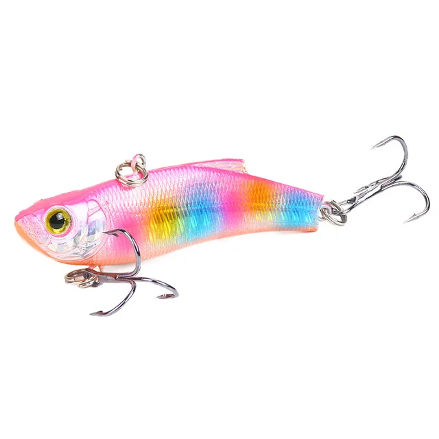 1Pcs 70mm/18g Metal VIB Vibration Bait Spinner Spoon Fishing Lures Jigs Trout Winter Fishing Hard Baits Danhai Tackle Pesca 5
