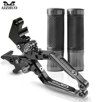 

Motorcycle Brake Clutch Lever+22MM Handle Grips Handlebar For HONDA CBF600/SA CBF600SA CBF 600 2010-2013 2011 2012