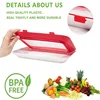 Creative Food Fresh-keeping Tray Food Vacuum Fresh-keeping Clapboard Refrigerator Food Storage 6