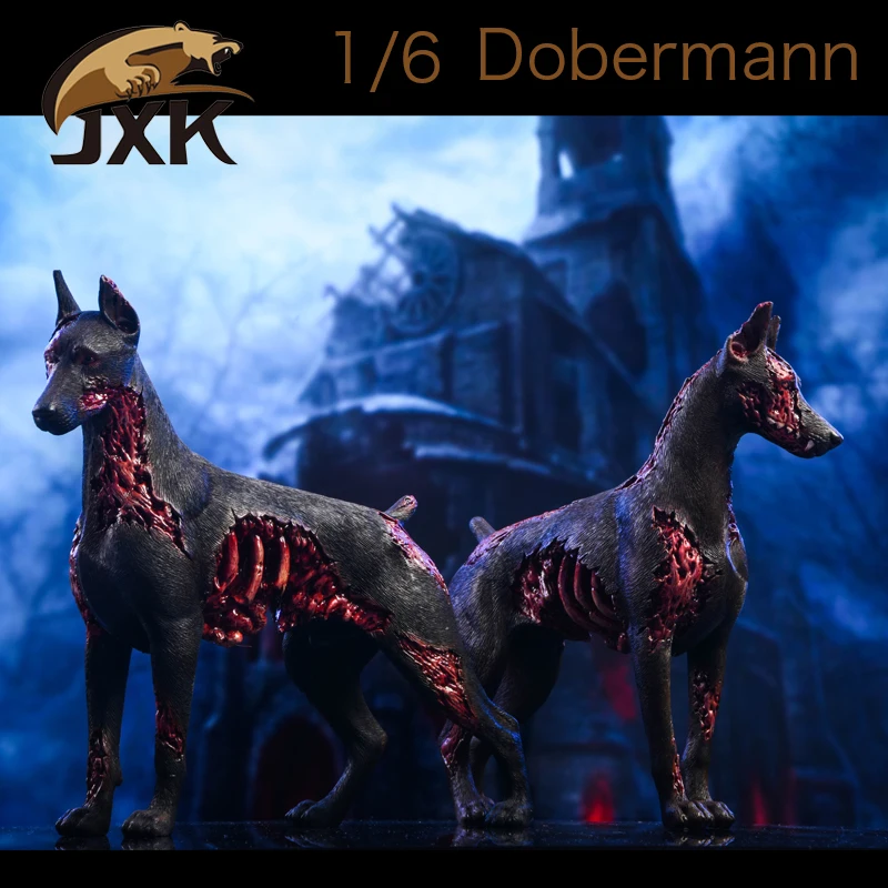 JXK Studio JxK027A/B масштаб 1/6 зомби Doberman | Игрушки и хобби