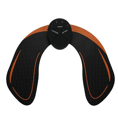 Option3 Wireless EMS Abdominal Muscle Stimulator Toner Hip Trainer Vibro Body Shaper Slimming Massager Buttock Abdomen Arm Leg Training - Color: Option3