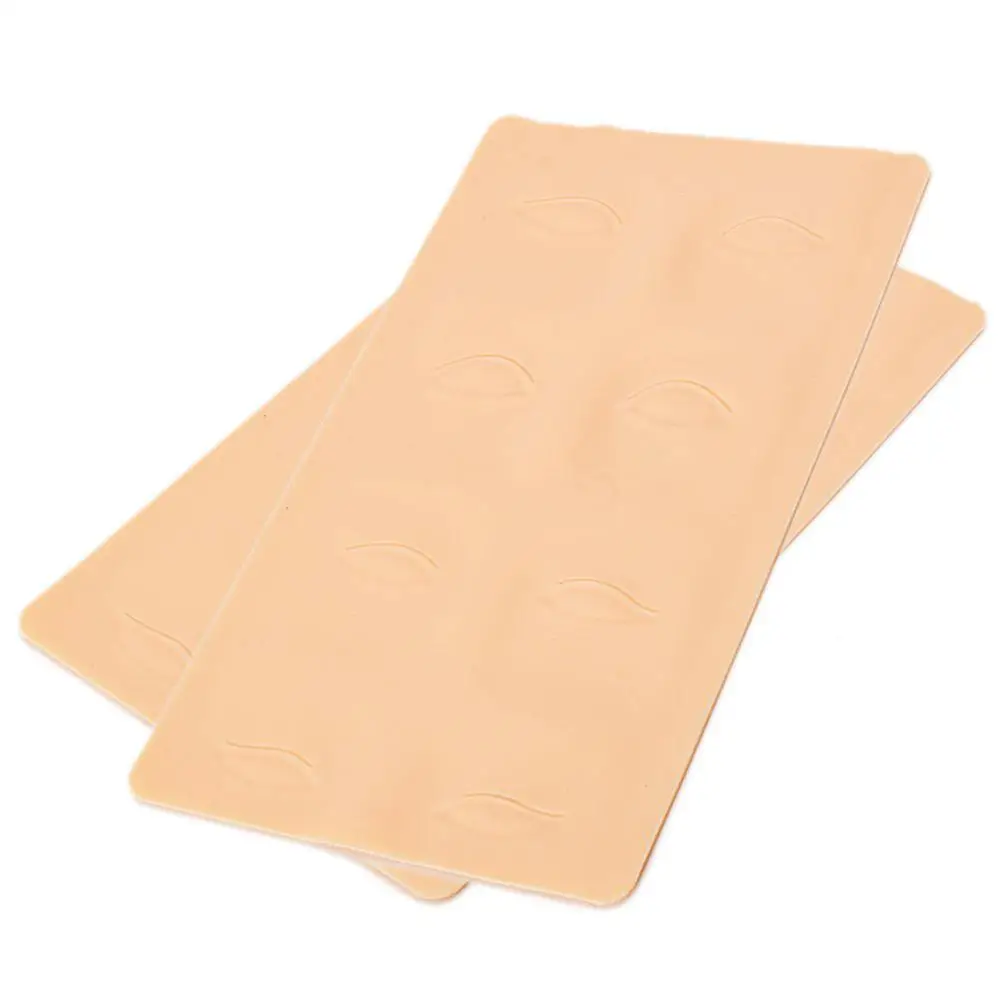 

3D Soft Silicone Practice Skin for Makeup Eyebrow Eyes Lips Tattoo Training