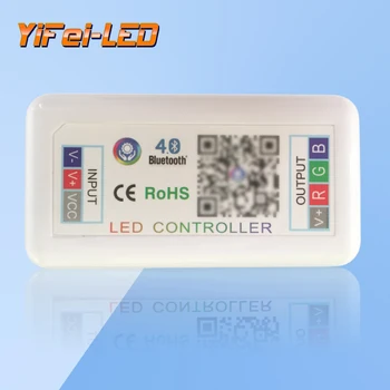 

Led Bluetooth light strip light with colorful controller RGB Bluetooth controller mobile phone app wireless Bluetooth controller