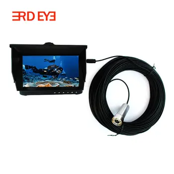 

20M/50M/100M 7" LCD Dvr 2MP Underwater Camera 12pcs LEDs 8 grade- brightness control pipeline/depth field inspection Camera kit
