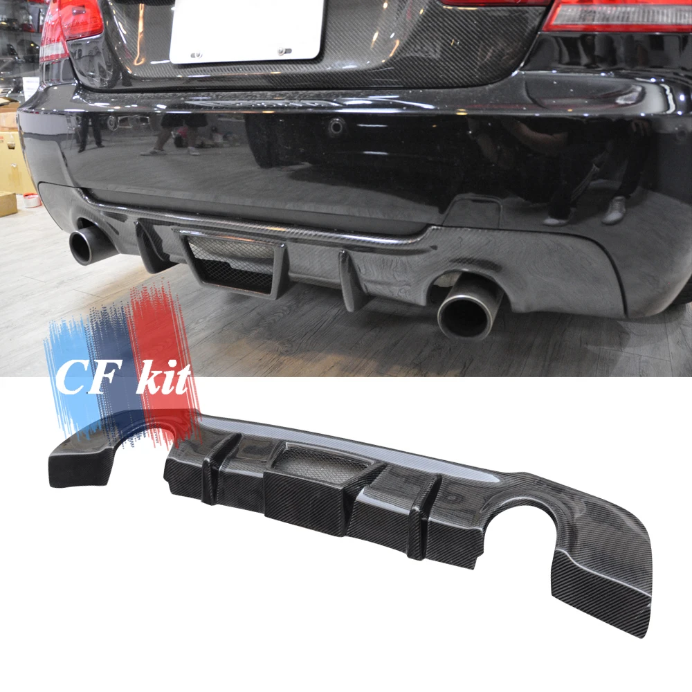 CF Kit диффузор из углеродного волокна задний бампер спойлер сплиттер для BMW e92 MT m tech