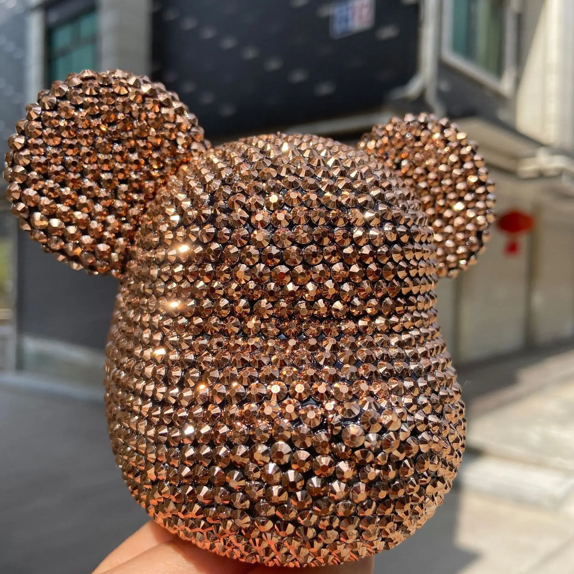 Neue 5d DIY Diamant Malerei Weihnachten Kristall Bär Bling Puppe Mosaik Stickerei Strass Full Drill Geburtstags geschenk Wohnkultur – Detail 34